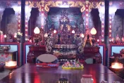 有求必應/台東財帛如意宮過年請出「招財進寶2童子」　任你搖招財
