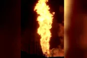 影/美奧克拉荷馬州天然氣管線爆炸起火　150公尺高火龍直衝天際