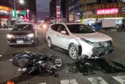 也太慘！高雄小情侶雙載遭右轉車撞斷腿　肇事原因待查