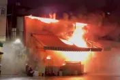 影/除夕不平靜！台中暗夜2起火警　市場攤商陷火海民宅6人受困