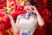影/李多慧來了！火辣水蛇腰美照連發賀除夕　穿旗袍裝甜喊「包你爽歪歪」