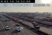 不斷更新/17:00湖口服務區雙向擠爆了！國1北上台中系統車速27公里
