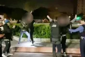 快訊/逮人瞬間曝！西門町「情人節槍戰」1天偵破　抓5人查扣4槍