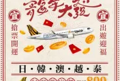 便宜機票來囉！最低下殺899元　台灣虎航「限期2天」今10點開搶