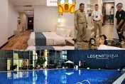 作假渡假兩相宜？「晚安小雞」在「有頂樓泳池」高檔飯店被捕　房價曝光網嚇歪