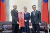 影/韓國瑜會AIT處長相見歡！曝1小時閉門會談內幕網全嗨了