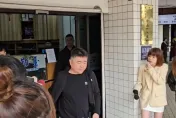 快訊/林千又家暴案！賴姓富商做完筆錄「衝出警局」　拔腿狂奔進座車