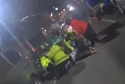 影/亂入宮廟餐會搗亂！三重醉男不請自來入席     還賞妹子巴掌被打趴