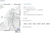 快訊/就在剛剛11:15地牛翻身！震央台東東河　規模3.8極淺層地震