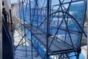 南港三井lalaport工地電纜遭竊！男攀3層樓高鷹架…疑缺錢買毒鋌而走險