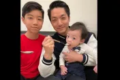 蔣萬安元宵秀吃湯圓合照！「他」一雙大萌眼迷倒1.7萬網友