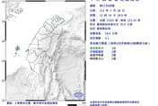 快訊/台東近海地牛又翻身！「極淺層地震」規模4.1、震度最大3級