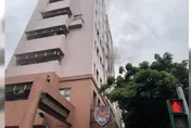 快訊/士林蘭雅派出所宿舍火警！濃煙狂竄　62人出動搶救