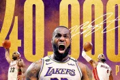 快訊/果然是上籃！詹姆斯寫4萬分里程碑　NBA史上第一人
