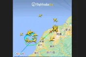 跑道歲修！桃園機場大塞機20架飛機排隊「外海繞圈圈更多」　王鴻薇不忍了開轟