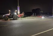 快訊/嘉義機車追撞農用曳引車！騎士重傷搶救不治亡