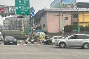 快訊/命喪上橋處！新北土城騎士遭砂石車輾壓　爆頭慘死未送醫