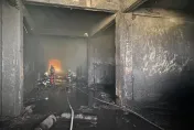 快訊/彰化廢棄養菇工廠又傳火警！濃煙包覆工地　工人2樓跳下送醫