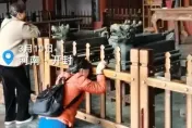 女子跪地痛哭引模仿！河南包公祠現「申冤潮」　即宣布「內部施工」暫停開放