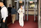 快訊/畫面曝光！林千又現身北檢淚灑法庭　庭外倚牆痛哭喊「不想面對！」