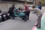 快訊/移走了！陌生男爽停王陽明公司車庫4天　警到場協助移到停車格