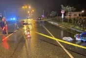 花蓮台9線死亡車禍！行人被撞飛再遭後車輾斃