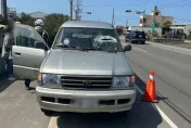 天外飛來「鐵片」砸破車窗！苗栗女子驚嚇破表　下巴受傷送醫