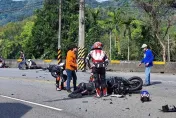 影/台3線驚傳死亡車禍！2紅牌重機對撞　疑「彎道未減速」1死1命危