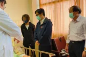 影/高雄鋁工廠氣爆釀2死6傷！市長陳其邁取消行程　直奔醫院探視傷者