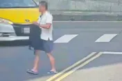 不滿行人沒走斑馬線...運將怒按喇叭　雙方起口角互毆又互告！