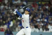 影/不再「又問天」了！大谷翔平4打席熄火　道奇照樣贏球