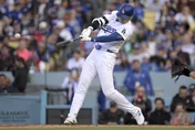 「超速」二壘打！大谷翔平再現怪力　186.3km破道奇紀錄