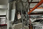 7.2強震撼全台/震到鋼筋外露！土城大樓梁柱結構崩壞住戶驚
