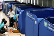 7.2強震撼全台/「台灣避難所」登日本新聞！兼顧隱私、提供熱食照片曝光