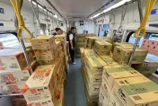 7.2強震撼全台/台鐵2天疏運12.2萬名旅客進出花東！區間車滿載救援物資