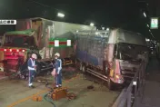 日山口縣高速公路隧道內連環車禍　16車撞成一團釀1死2傷