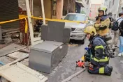 影/機車、冰箱飛過來！1樓玻璃碎滿地逃不了…高雄氣爆倖存者還原慘況