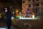 快訊/「統帥大樓」軟腳一樓消失！住戶驚悚還原倒塌過程