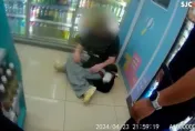 影/英國男模西門町超商偷竊被抓包　正義哥目擊還出手幫逮人
