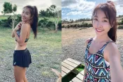 44歲小嫻「腰比20歲還細」　嗨當最辣大學生：比基尼來吧