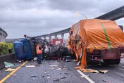 撞掉無頭貨櫃後落跑！釀聯結車駕駛致命　曳引車司機人抓到了