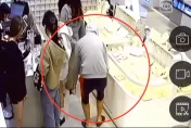 影/新北中和百貨出現變態攝狼　飾品專櫃數度蹲拍短裙妹