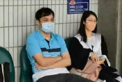 快訊/夏男7度出庭終於有反應了！　面對抗議團體「回頭瞪人」還怒嗆提告
