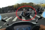 影/違規騎士兇巴巴！情緒激動警忍不住嗆：臭淑蠟　下場GG了