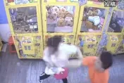 影/賞4巴掌、踹7下再扯髮拖走！　台中一中商圈「狠男毆女」驚悚畫面曝