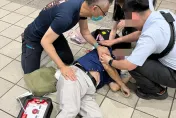 男捷運站內突昏迷！他們聯手「即刻救援」　鬼門關前搶回一命