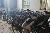 就愛「兩輪車」！他「4個月狂偷43輛」　警上門炫耀「放院子欣賞用」