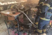 快訊/疑感情糾紛惹禍！吸毒前夫破窗潑漆害店面起火　台南火鍋店付之一炬