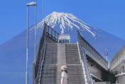 影/觀光公害不斷！富士山網紅大橋急加裝柵欄　阻遊客闖馬路拍照