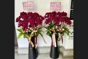 侯友宜520花到人不到！贈送花籃給賴清德、蕭美琴送到總統府了　語重心長寫16字